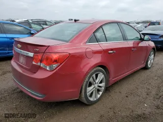 2012 Chevrolet Cruze LTZ with VIN 1G1PH5SC5C7403679, listed as a Copart auction lot 80285414 with 211,066 mi miles and Salvage Title. Bid and sale history available at carsss.com. Image 3.