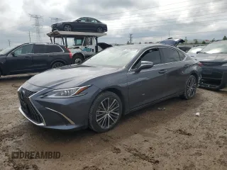 2022 Lexus ES 250 with VIN 58AD11D13NU009089, listed as a Copart auction lot 59532615 with 43,248 mi miles and Salvage title. Bid and sale history available at DreamBid. Image 1.
