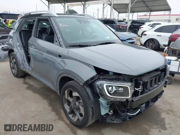 2022 Hyundai Venue SEL with VIN KMHRC8A34NU138304, listed as a IAAI auction lot 42462856 with 17,369 mi miles and . Bid and sale history available at DreamBid. Image 1.