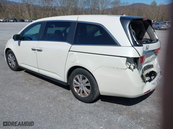 2016 Honda Odyssey EX-L with VIN 5FNRL5H68GB137297, listed as a IAAI auction lot 41925641 with 113,665 mi miles. Bid and sale history available at carsss.com. Image 3.