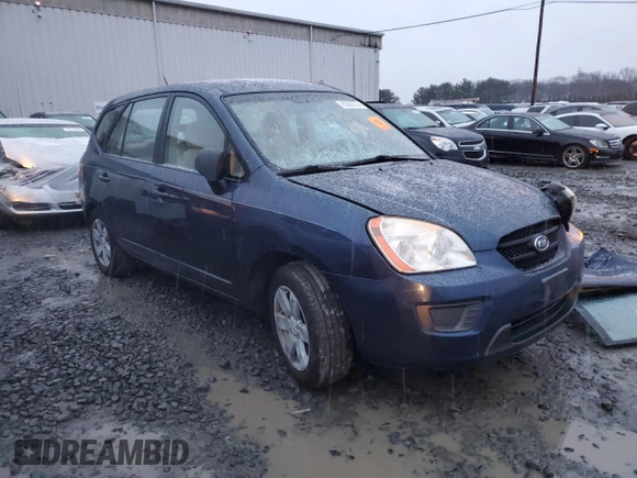 2007 Kia Rondo LX Base with VIN KNAFG525X77049457, listed as a Copart auction lot 85696724 with Not Provided miles and Salvage Title. Bid and sale history available at carsss.com. Image 4.