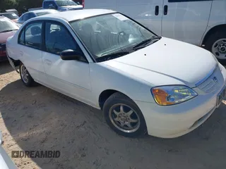 2003 Honda Civic LX with VIN 2HGES16503H566931, listed as a IAAI auction lot 42048426 with 172,526 mi miles and . Bid and sale history available at carsss.com. Image 1.