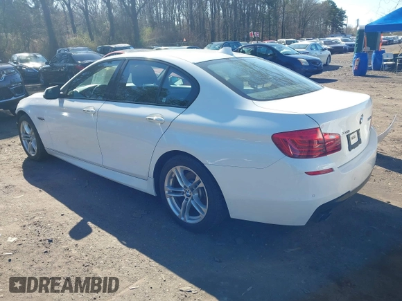 2016 BMW 5 Series 528i xDrive with VIN WBA5A7C58GG145739, listed as a IAAI auction lot 41976659 with 134,663 mi miles. Bid and sale history available at carsss.com. Image 3.