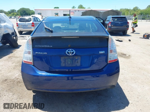 2010 Toyota Prius II with VIN JTDKN3DU7A0106780, listed as a IAAI auction lot 42049536 with 285,173 mi miles. Bid and sale history available at carsss.com. Image 16.