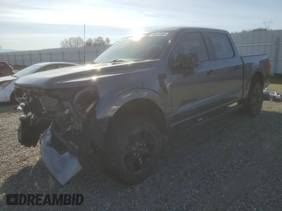2022 Ford F-150 XL with VIN 1FTEW1EPXNFB88031, listed as a Copart auction lot 48013465 with 30,551 mi miles and Salvage Title. Bid and sale history available at carsss.com. Image 1.