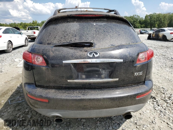 2004 Infiniti FX with VIN JNRAS08U94X107387, listed as a Copart auction lot 69709264 with 255,861 mi miles and Salvage Title. Bid and sale history available at DreamBid. Image 6.