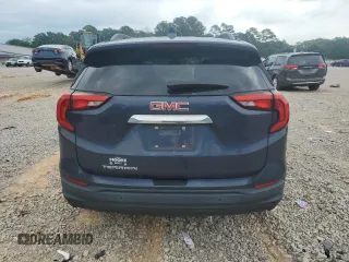 2019 GMC Terrain SLE with VIN 3GKALMEV3KL196212, listed as a Copart auction lot 55538265 with 120,543 mi miles and Salvage title. Bid and sale history available at DreamBid. Image 6.
