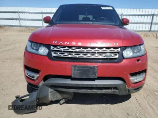 2017 Land Rover Range Rover Sport HSE with VIN SALWR2FV9HA677335, listed as a Copart auction lot 55088705 with 124,453 mi miles and Salvage Title. Bid and sale history available at carsss.com. Image 5.