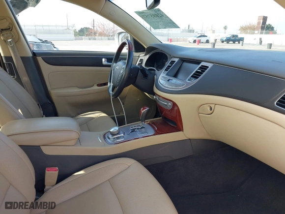 2012 Hyundai Genesis 4.6L with VIN KMHGC4DF1CU176415, listed as a IAAI auction lot 42085757 with 159,370 mi miles. Bid and sale history available at carsss.com. Image 5.