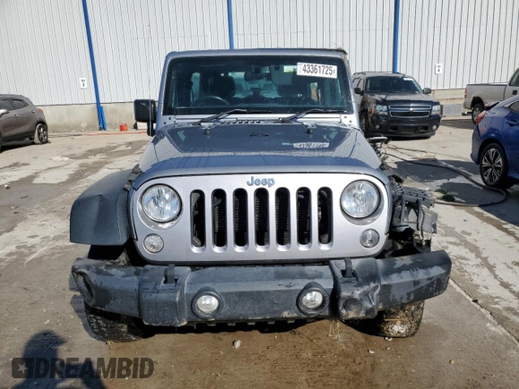 2016 Jeep Wrangler Unlimited Sport RHD with VIN 1C4BJWKG2GL156875, listed as a Copart auction lot 43361725 with 170,900 mi miles and Non repairable. Bid and sale history available at DreamBid. Image 5.
