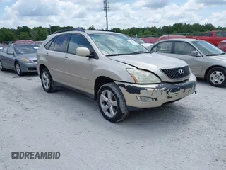 2005 Lexus RX 330 z VIN 2T2GA31U65C026769, wystawiony jako IAAI lot #42161597 z przebiegiem 235 727 mil mil oraz . Historia ofert i sprzedaży dostępna na DreamBid. Obrazek 1.