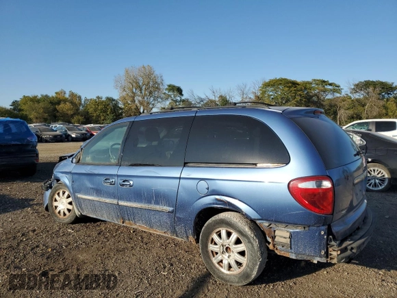 2007 Chrysler Town & Country LWB Touring with VIN 2A4GP54L57R125033, listed as a Copart auction lot 74336714 with 201,984 mi miles and Salvage Title. Bid and sale history available at carsss.com. Image 2.