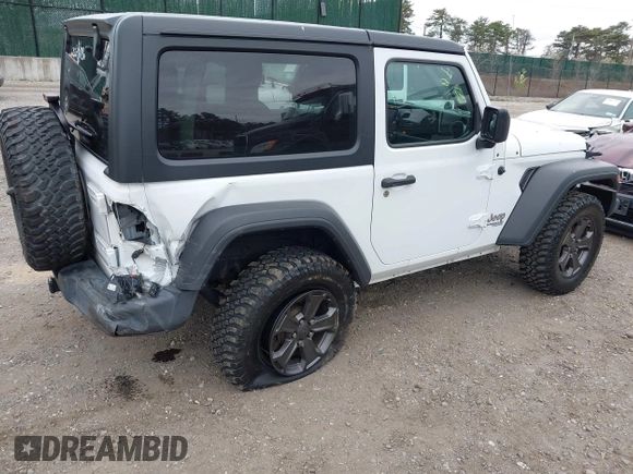 2018 Jeep Wrangler Sport S with VIN 1C4GJXANXJW189849, listed as a IAAI auction lot 42081074 with 78,431 mi miles and . Bid and sale history available at DreamBid. Image 4.