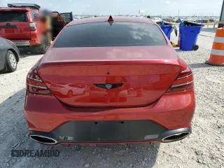 2023 Genesis G70 3.3T with VIN KMTG54TE1PU128010, listed as a Copart auction lot 67628944 with 11,307 mi miles and Salvage Title. Bid and sale history available at carsss.com. Image 6.