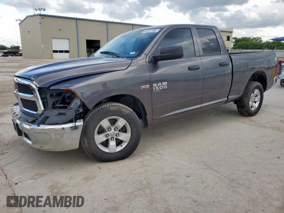 2020 Ram 1500 Tradesman with VIN 1C6RR6FT4LS146063, listed as a Copart auction lot 62497195 with 80,335 mi miles and Salvage title. Bid and sale history available at DreamBid. Image 1.
