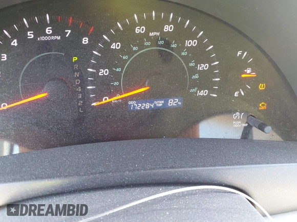2007 Toyota Camry CE with VIN 4T1BE46K27U587049, listed as a IAAI auction lot 42048448 with 172,284 mi miles and . Bid and sale history available at DreamBid. Image 7.