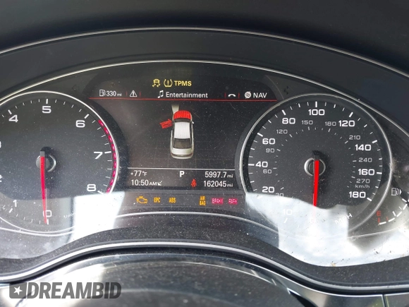 2013 Audi A6 Premium Plus with VIN WAUGFAFC2DN080928, listed as a IAAI auction lot 42141031 with 162,045 mi miles and . Bid and sale history available at DreamBid. Image 7.