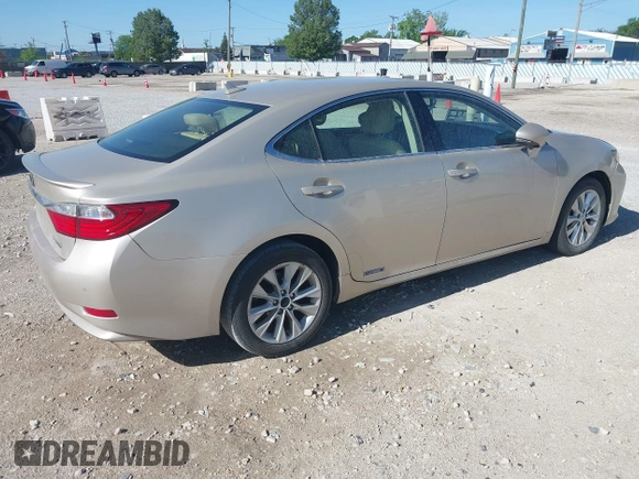 2014 Lexus ES 300h with VIN JTHBW1GG6E2045230, listed as a IAAI auction lot 42285678 with 351,398 mi miles and . Bid and sale history available at DreamBid. Image 4.