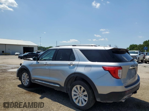 2020 Ford Explorer Limited z VIN 1FMSK8FH3LGA00838, wystawiony jako Copart lot #61629535 z przebiegiem 126 042 mil mil oraz Szkoda całkowita • Salvage title. Historia ofert i sprzedaży dostępna na DreamBid. Obrazek 2.