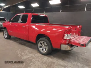 2020 Ram 1500 Big Horn with VIN 1C6SRFBT3LN222815, listed as a IAAI auction lot 41843105 with 45,276 mi miles. Bid and sale history available at carsss.com. Image 3.