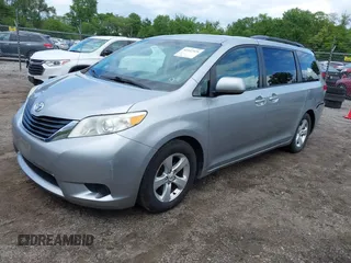 2012 Toyota Sienna LE AAS with VIN 5TDKK3DC5CS199380, listed as a IAAI auction lot 42337929 with 234,679 mi miles and . Bid and sale history available at DreamBid. Image 2.