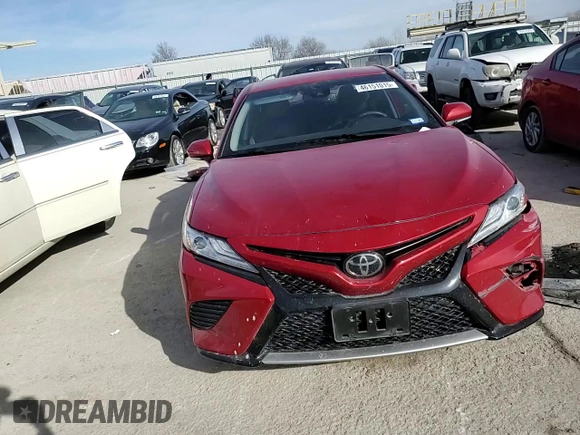 2020 Toyota Camry XSE with VIN 4T1K61AK7LU395347, listed as a Copart auction lot 46151015 with 55,913 mi miles and Salvage Title. Bid and sale history available at DreamBid. Image 10.
