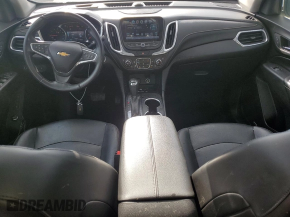 2018 Chevrolet Equinox Premier with VIN 2GNAXVEV7J6229020, listed as a Copart auction lot 46920515 with 43,294 mi miles and Salvage Title. Bid and sale history available at DreamBid. Image 8.