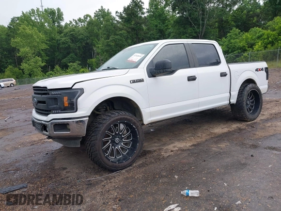 2019 Ford F-150 XL with VIN 1FTEW1EB2KKD98999, listed as a IAAI auction lot 42182839 with 162,098 mi miles and . Bid and sale history available at DreamBid. Image 18.
