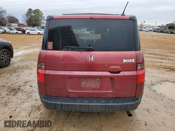 2007 Honda Element EX with VIN 5J6YH28767L003383, listed as a Copart auction lot 43270825 with 275,894 mi miles and Salvage Title. Bid and sale history available at DreamBid. Image 6.