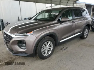 2019 Hyundai Santa Fe SE with VIN 5NMS2CAD6KH094524, listed as a Copart auction lot 36191653 with 63,098 mi miles. Bid and sale history available at carsss.com. Image 1.