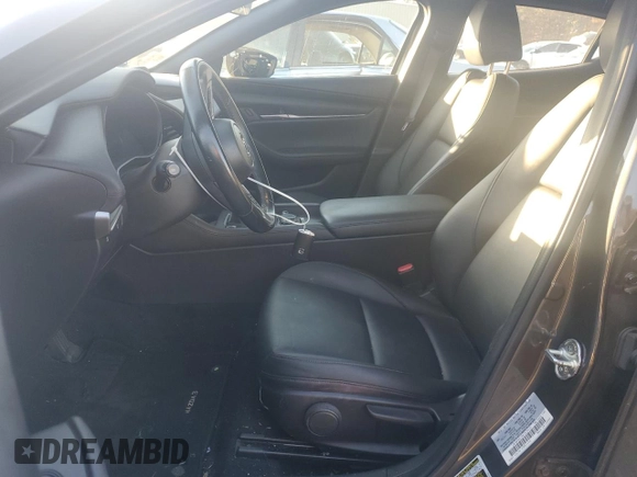2021 Mazda 3 Select with VIN JM1BPBKL9M1345549, listed as a Copart auction lot 80771954 with 59,400 mi miles and Salvage title. Bid and sale history available at DreamBid. Image 7.