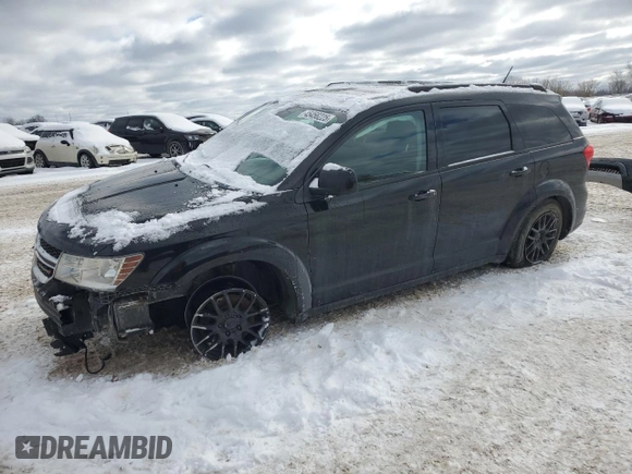 2016 Dodge Journey SXT with VIN 3C4PDCBG4GT206997, listed as a Copart auction lot 45456225 with 160,302 mi miles and Clean Title. Bid and sale history available at carsss.com. Image 1.