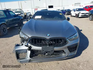 2020 BMW M8 with VIN WBSAE0C02LCE17524, listed as a IAAI auction lot 41374594 with 48,197 mi miles. Bid and sale history available at carsss.com. Image 12.