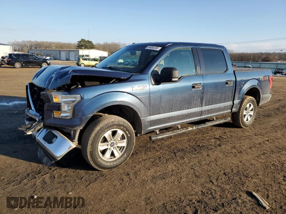 2016 Ford F-150 XLT with VIN 1FTEW1EF4GKE23377, listed as a Copart auction lot 89085265 with 124,089 mi miles and Clean Title. Bid and sale history available at carsss.com. Image 1.