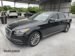 2017 Genesis G80 3.8L z VIN KMHGN4JE0HU180808, wystawiony jako Copart lot #52796555 z przebiegiem 81 598 mil mil oraz Szkody całkowita. Historia ofert i sprzedaży dostępna na DreamBid. Obrazek 1.