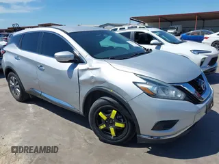 2015 Nissan Murano Platinum z VIN 5N1AZ2MGXFN241567, wystawiony jako IAAI lot #42240996 z przebiegiem 107 607 mil mil oraz . Historia ofert i sprzedaży dostępna na DreamBid. Obrazek 1.