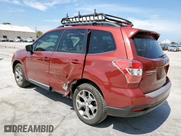 2016 Subaru Forester Touring z VIN JF2SJAXC7GH550028, wystawiony jako Copart lot #60405195 z przebiegiem 62 899 mil mil oraz Szkoda całkowita • Salvage title. Historia ofert i sprzedaży dostępna na DreamBid. Obrazek 2.
