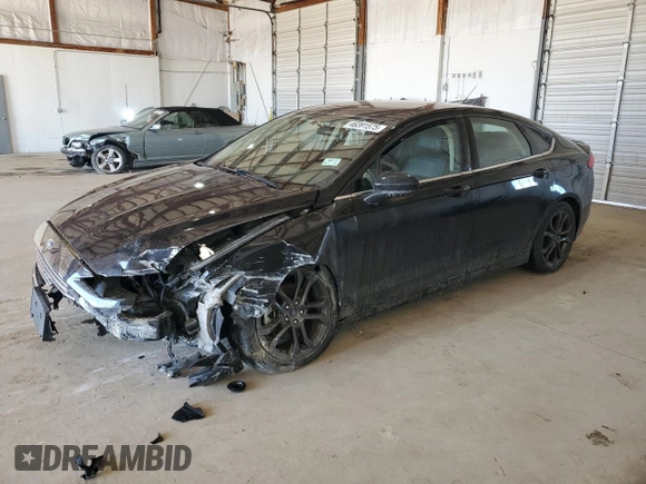 2018 Ford Fusion SE with VIN 3FA6P0T94JR136588, listed as a Copart auction lot 46391575 with 119,792 mi miles and Non Repairable. Bid and sale history available at carsss.com. Image 1.