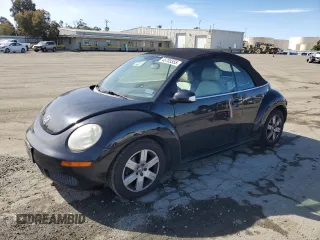 2007 Volkswagen Beetle with VIN 3VWRG31Y07M419897, listed as a Copart auction lot 45705555 with 97,728 mi miles and Salvage title. Bid and sale history available at DreamBid. Image 1.