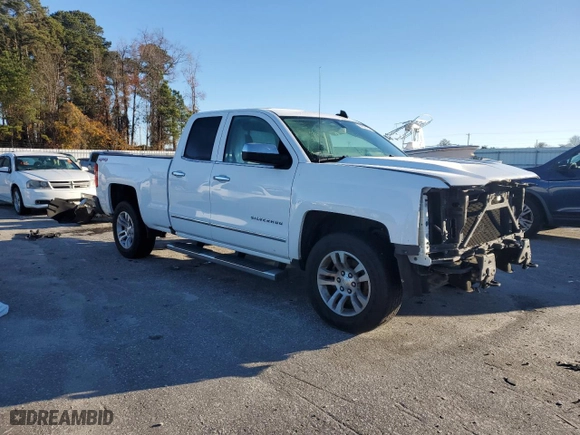 2018 Chevrolet Silverado 1500 LTZ with VIN 1GCVKSEC4JZ358293, listed as a Copart auction lot 84266164 with 190,335 mi miles and Salvage Title. Bid and sale history available at carsss.com. Image 4.
