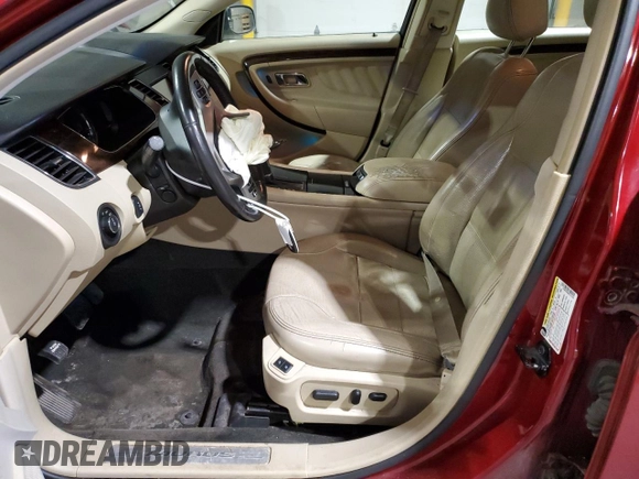 2013 Ford Taurus Limited with VIN 1FAHP2F80DG121928, listed as a Copart auction lot 48411245 with 151,251 mi miles and Salvage Title. Bid and sale history available at DreamBid. Image 7.
