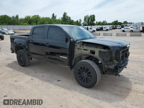 2021 GMC Canyon 2WD Elevation Standard with VIN 1GTG5BEN9M1148356, listed as a Copart auction lot 57948934 with 46,674 mi miles and Salvage Title. Bid and sale history available at carsss.com. Image 4.