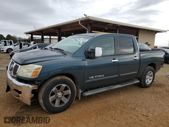 2006 Nissan Titan LE with VIN 1N6BA07A46N543879, listed as a Copart auction lot 42840055 with 270,635 mi miles and Salvage Title. Bid and sale history available at DreamBid. Image 1.