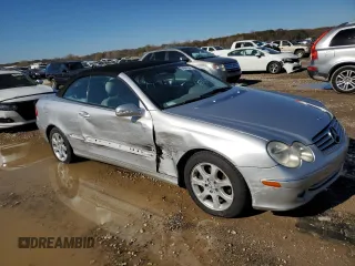 2004 Mercedes-Benz CLK 320 with VIN WDBTK65G44T019718, listed as a Copart auction lot 79489734 with 206,148 mi miles and Salvage Title. Bid and sale history available at DreamBid. Image 4.