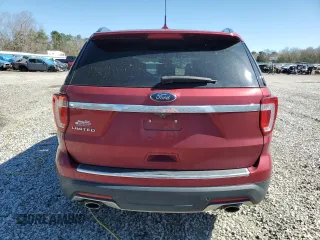 2018 Ford Explorer Limited with VIN 1FM5K7F81JGC47229, listed as a Copart auction lot 49345295 with 78,740 mi miles and Salvage Title. Bid and sale history available at carsss.com. Image 6.