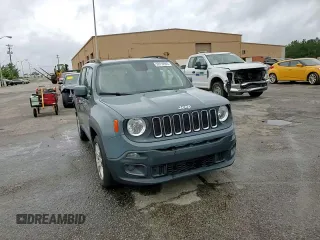 2018 Jeep Renegade Latitude with VIN ZACCJABB1JPH47472, listed as a Copart auction lot 58710965 with 212,772 mi miles and Salvage title. Bid and sale history available at DreamBid. Image 14.