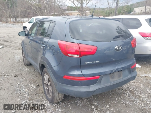 2016 Kia Sportage LX with VIN KNDPBCAC4G7845065, listed as a IAAI auction lot 41718660 with 143,388 mi miles and . Bid and sale history available at carsss.com. Image 3.