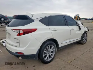2019 Acura RDX Technology with VIN 5J8TC2H56KL001527, listed as a Copart auction lot 57758495 with 88,823 mi miles and Salvage title. Bid and sale history available at DreamBid. Image 3.