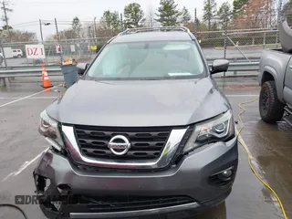 2017 Nissan Pathfinder SV with VIN 5N1DR2MM9HC606595, listed as a IAAI auction lot 41768647 with 144,724 mi miles. Bid and sale history available at carsss.com. Image 12.