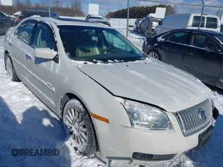 2008 Mercury Milan Premier with VIN 3MEHM02138R665689, listed as a IAAI auction lot 41431920 with 80,951 mi miles and . Bid and sale history available at DreamBid. Image 1.